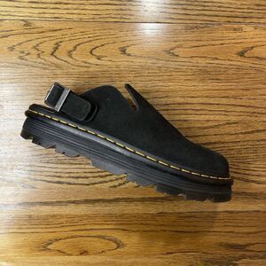 Dr. Martens Zebzag Suede Casual Slingback Platform Mules Size Men 9 , 11 NEW